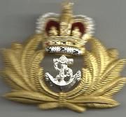 ROYAL NAVAL OFFICER Beret Badge